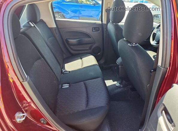 ML32AUHJ7MH010772 2021 MITSUBISHI MIRAGE Red უკანა სავარძლების ხედი