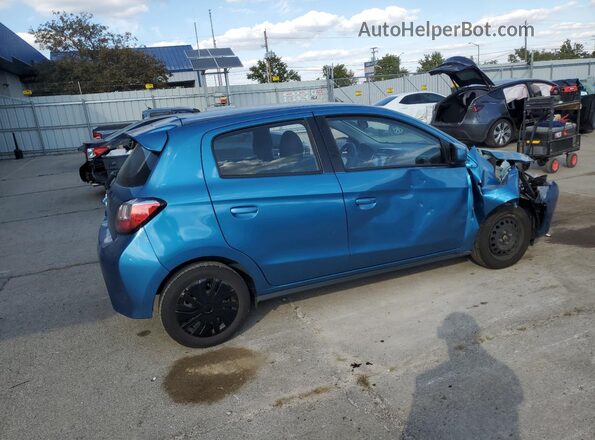 ML32AUHJ7NH004424 2022 MITSUBISHI MIRAGE Blue უკანა მარჯვენა