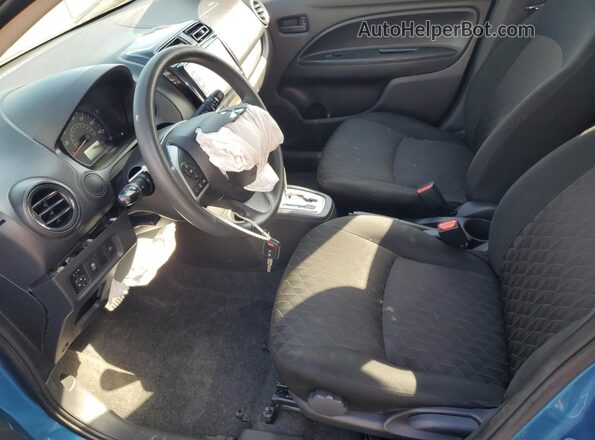ML32AUHJ7NH004424 2022 MITSUBISHI MIRAGE Blue წინა სალონის ხედი