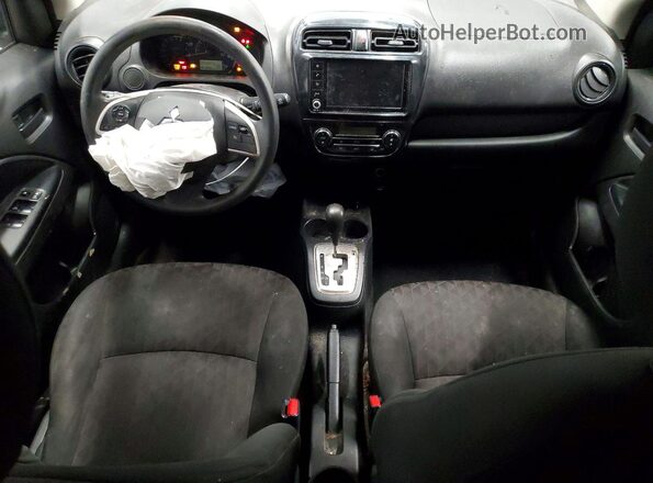 ML32AUHJ8MH008304 2021 MITSUBISHI MIRAGE White Dashboard view