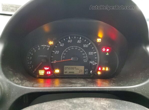 ML32AUHJ8MH008304 2021 MITSUBISHI MIRAGE White Instrument cluster view