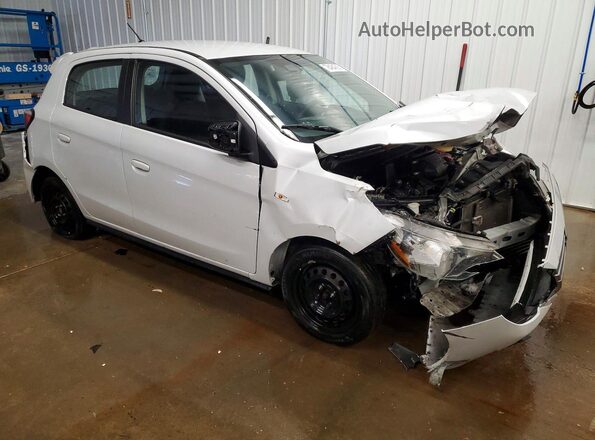 ML32AUHJ8MH008304 2021 MITSUBISHI MIRAGE White Front right
