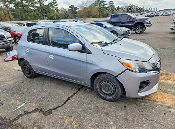 ML32AUHJ9MH002981 2021 MITSUBISHI MIRAGE Серебряный Передняя правая четверть