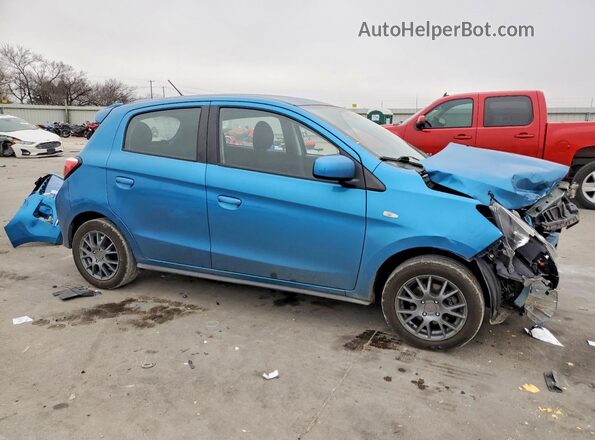 ML32AUHJ9MH003256 2021 MITSUBISHI MIRAGE Blue წინა მარჯვენა