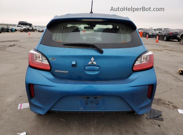 ML32AUHJ9MH003256 2021 MITSUBISHI MIRAGE Blue უკანა ხედი