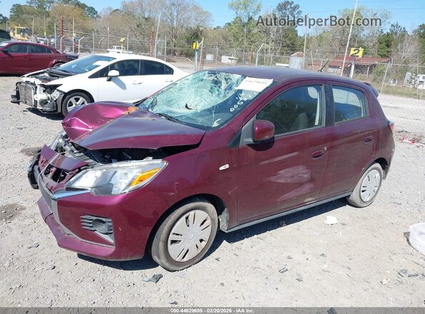 ML32AUHJ9MH005377 2021 MITSUBISHI MIRAGE Purple Przód lewy