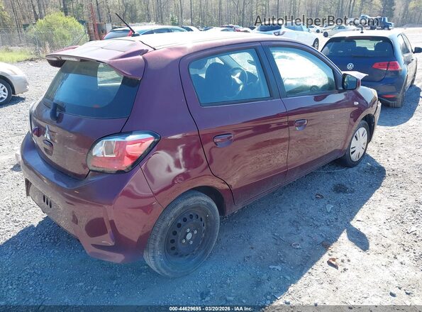 ML32AUHJ9MH005377 2021 MITSUBISHI MIRAGE Purple Tył prawy