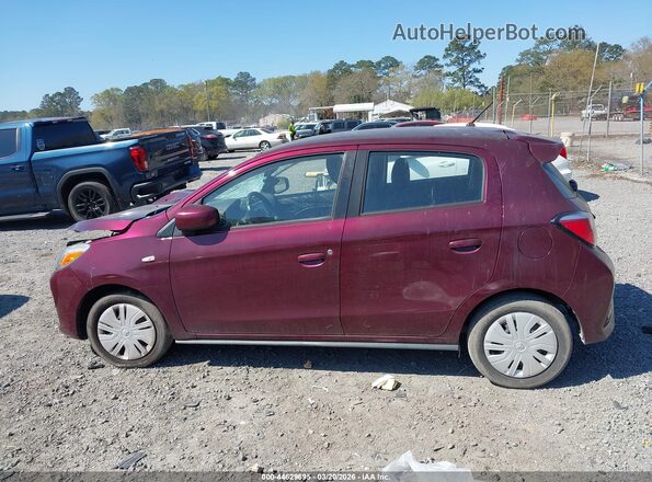 ML32AUHJ9MH005377 2021 MITSUBISHI MIRAGE Purple Widok wnętrza z tyłu