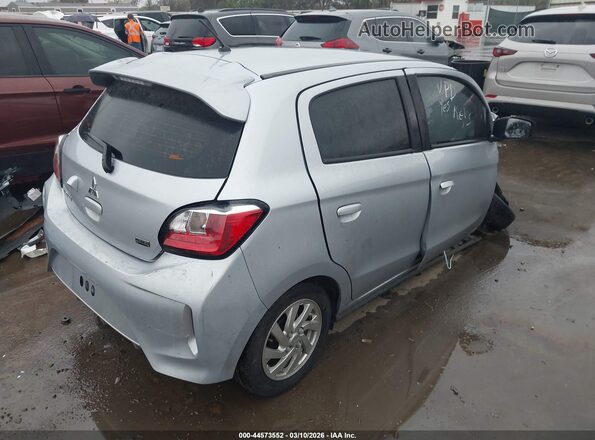 ML32AUHJ9MH007629 2021 MITSUBISHI MIRAGE Silver უკანა მარჯვენა