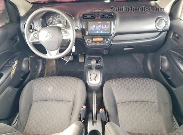 ML32AUHJ9MH007968 2021 MITSUBISHI MIRAGE Burgundy წინა პანელის ხედი