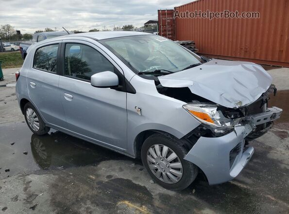 ML32AUHJ9MH009378 2021 MITSUBISHI MIRAGE Silver წინა მარჯვენა