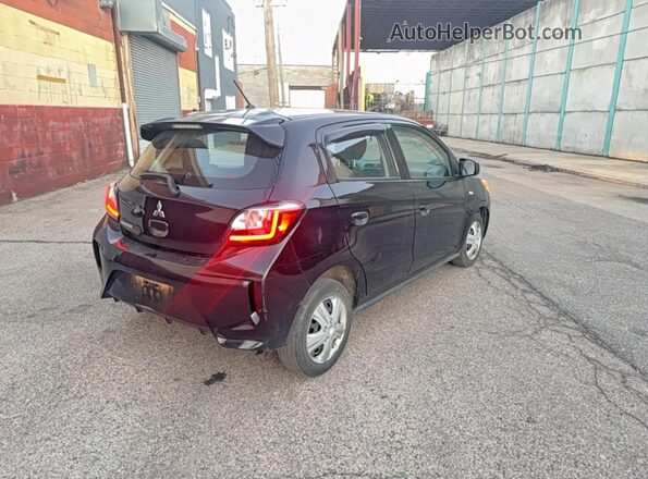 ML32AUHJ9MH014497 2021 MITSUBISHI MIRAGE Black Вид спереду