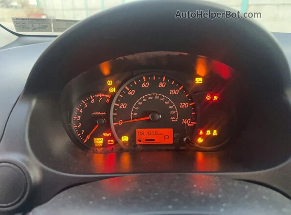 ML32AUHJ9MH014497 2021 MITSUBISHI MIRAGE Black Вид щитка приладів