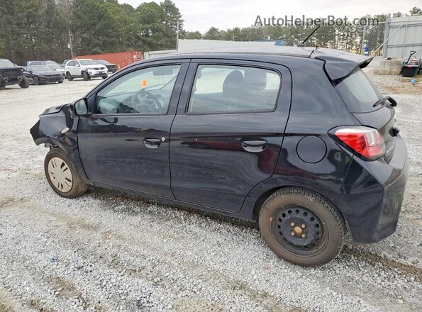 ML32AUHJ9NH008832 2022 MITSUBISHI MIRAGE Black უკანა მარცხენა