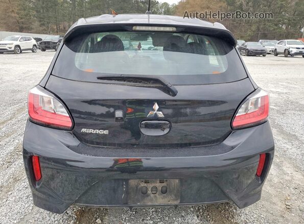 ML32AUHJ9NH008832 2022 MITSUBISHI MIRAGE Black უკანა ხედი