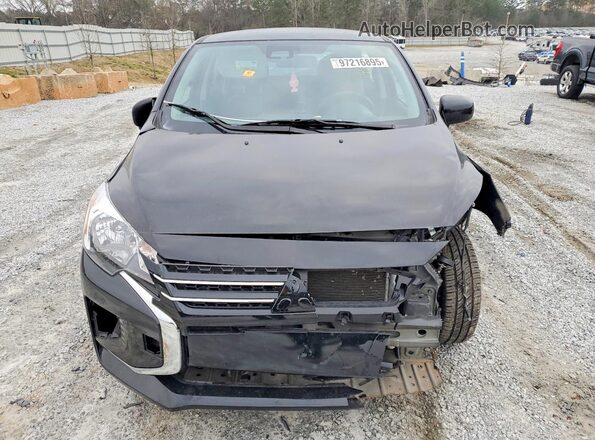 ML32AUHJ9NH008832 2022 MITSUBISHI MIRAGE Black წინა ხედი