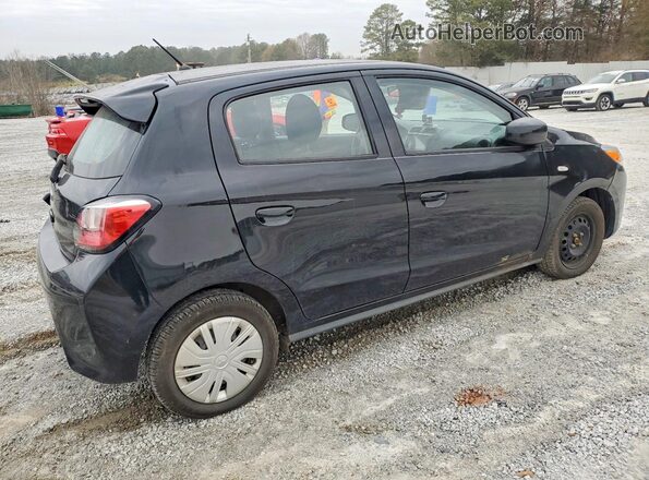 ML32AUHJ9NH008832 2022 MITSUBISHI MIRAGE Black უკანა მარჯვენა