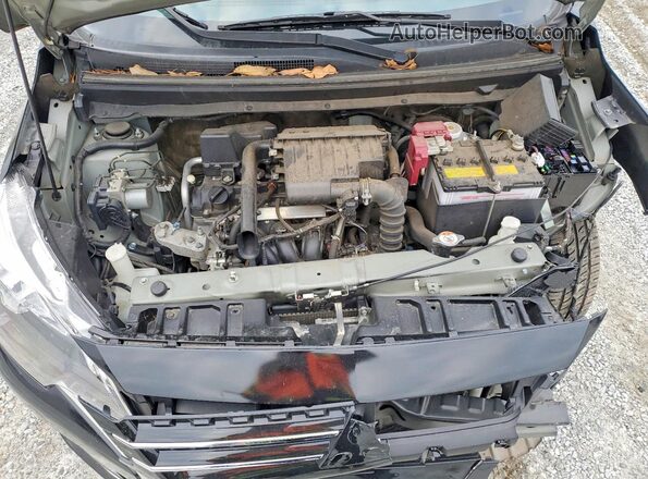 ML32AUHJ9NH008832 2022 MITSUBISHI MIRAGE Black უკანა სალონის ხედი