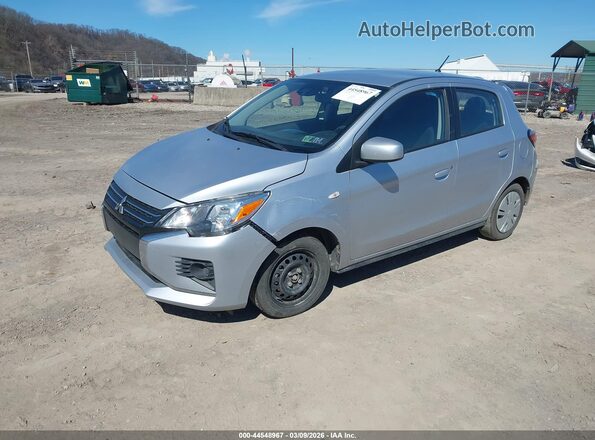ML32AUHJXMH009146 2021 MITSUBISHI MIRAGE Light Blue 