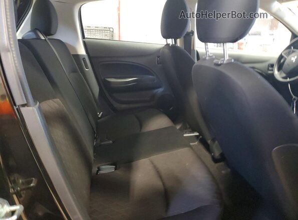 ML32AUHJXMH011298 2021 MITSUBISHI MIRAGE Black უკანა სავარძლების ხედი