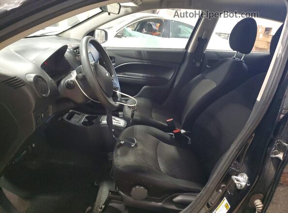 ML32AUHJXMH011298 2021 MITSUBISHI MIRAGE Black წინა სალონის ხედი