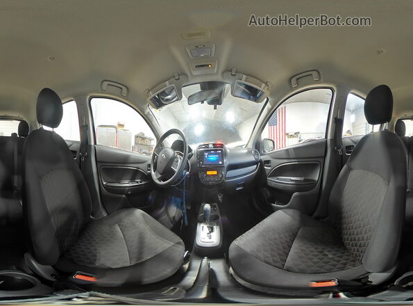 ML32AUHJXMH011298 2021 MITSUBISHI MIRAGE Black VIN კოდის სტიკერის ხედი