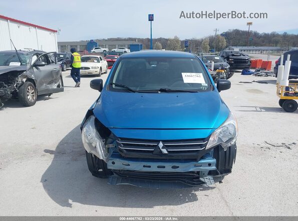 ML32AWHJ5NH005759 2022 MITSUBISHI MIRAGE Blue უკანა სალონის ხედი
