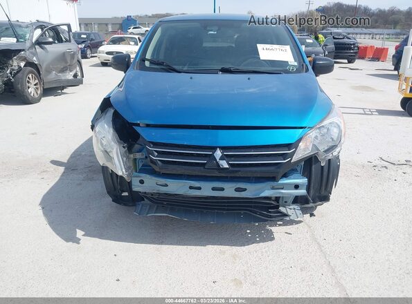 ML32AWHJ5NH005759 2022 MITSUBISHI MIRAGE Blue წინა ხედი