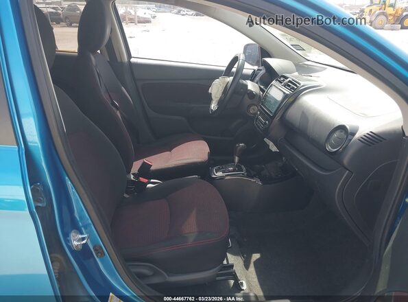 ML32AWHJ5NH005759 2022 MITSUBISHI MIRAGE Blue წინა სალონის ხედი
