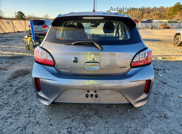 ML32AWHJXNH003165 2022 MITSUBISHI MIRAGE Silver უკანა ხედი