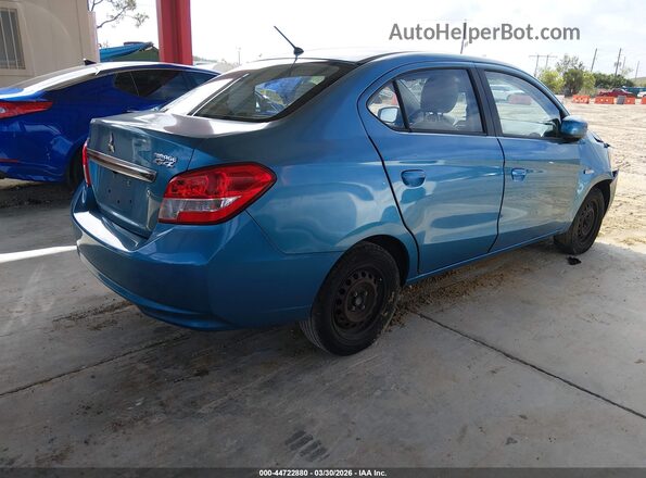 ML32F3FJ0HHF06861 2017 MITSUBISHI MIRAGE G4 Синий Задняя правая четверть