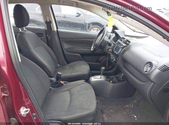 ML32F3FJ0HHF15544 2017 MITSUBISHI MIRAGE G4 Maroon წინა სალონის ხედი