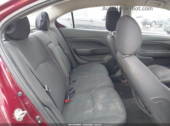 ML32F3FJ0HHF15544 2017 MITSUBISHI MIRAGE G4 Maroon VIN კოდის სტიკერის ხედი