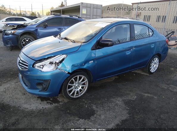 ML32F3FJ0JHF03061 2018 MITSUBISHI MIRAGE G4 Blue 