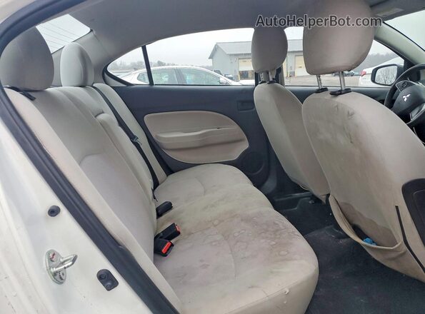 ML32F3FJ0JHF04338 2018 MITSUBISHI MIRAGE White 