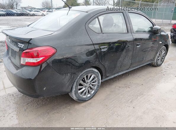 ML32F3FJ0KHF11131 2019 MITSUBISHI MIRAGE G4 Черный Задняя правая четверть