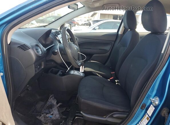 ML32F3FJ2HHF17165 2017 MITSUBISHI MIRAGE Blue Սալոնի դիմացի տեսք