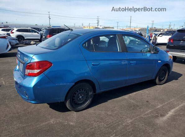 ML32F3FJ2HHF17165 2017 MITSUBISHI MIRAGE Blue Հետևի աջ