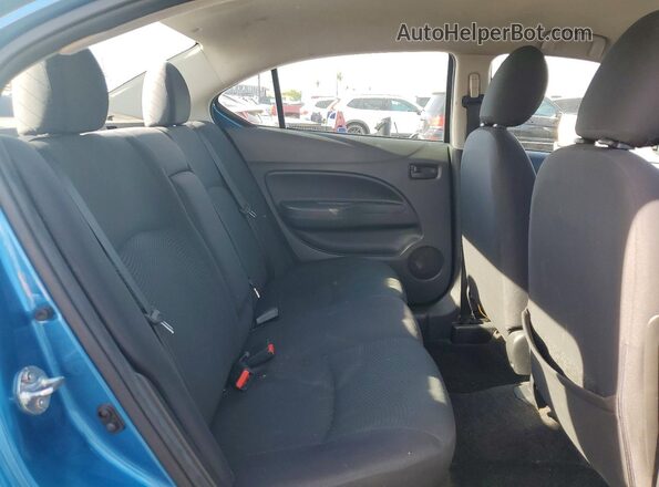 ML32F3FJ2HHF17165 2017 MITSUBISHI MIRAGE Blue Հետևի նստատեղերի տեսք