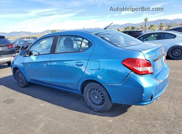 ML32F3FJ2HHF17165 2017 MITSUBISHI MIRAGE Blue Հետևի ձախ