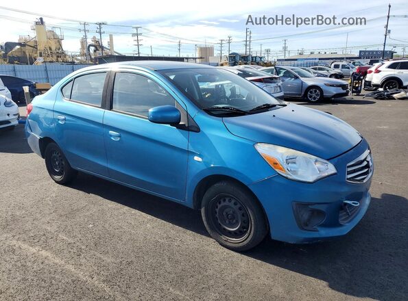 ML32F3FJ2HHF17165 2017 MITSUBISHI MIRAGE Blue Առջևի աջ