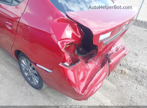 ML32F3FJ2JHF10710 2018 MITSUBISHI MIRAGE G4 Maroon Widok z przodu