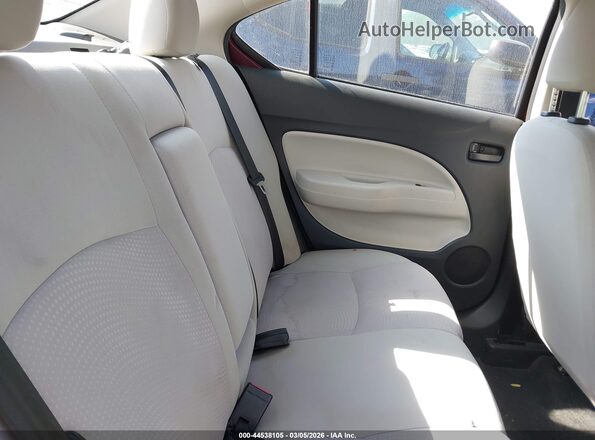 ML32F3FJ2JHF13784 2018 MITSUBISHI MIRAGE G4 Burgundy VIN კოდის სტიკერის ხედი