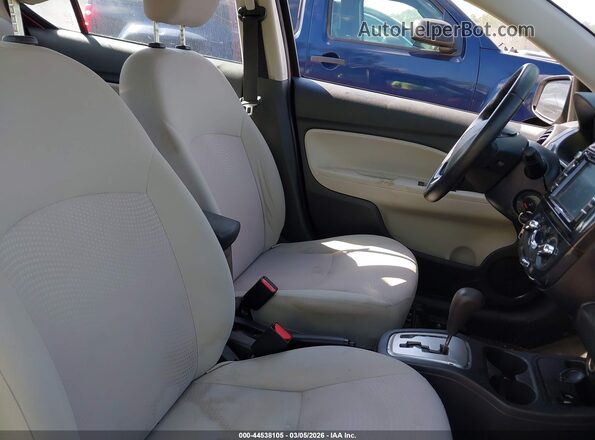 ML32F3FJ2JHF13784 2018 MITSUBISHI MIRAGE G4 Burgundy წინა სალონის ხედი
