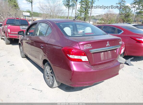 ML32F3FJ2JHF13784 2018 MITSUBISHI MIRAGE G4 Burgundy უკანა მარცხენა