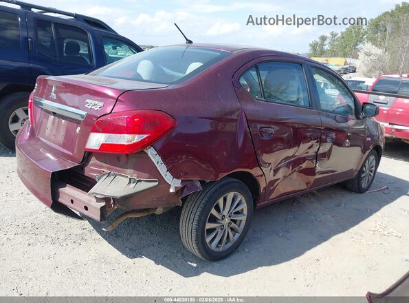 ML32F3FJ2JHF13784 2018 MITSUBISHI MIRAGE G4 Burgundy წინა ხედი