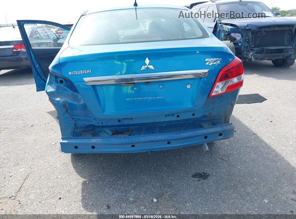 ML32F3FJ3HHF05283 2017 MITSUBISHI MIRAGE G4 Blue Vista frontal