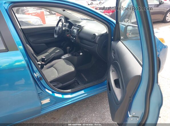 ML32F3FJ3HHF05283 2017 MITSUBISHI MIRAGE G4 Blue Vista interior delantera