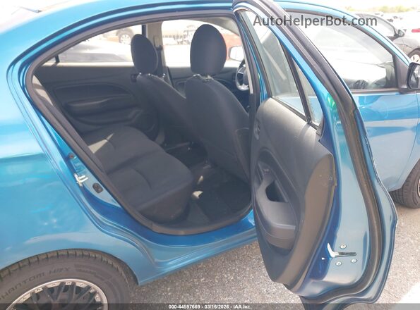 ML32F3FJ3HHF05283 2017 MITSUBISHI MIRAGE G4 Blue Vista de la etiqueta del VIN