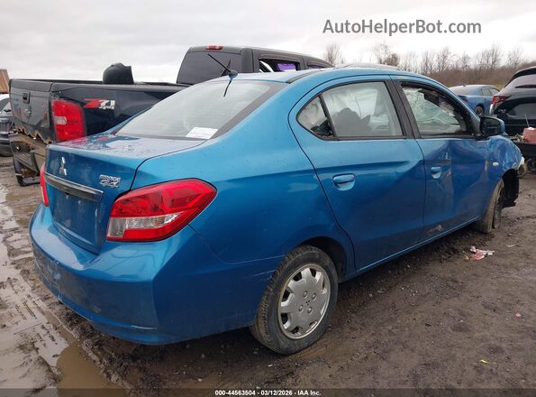ML32F3FJ3JHF01076 2018 MITSUBISHI MIRAGE G4 Blue Trasero derecho